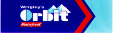 Wrigley's Orbit Winterfresh Logo (DPMA, 16.07.1997)
