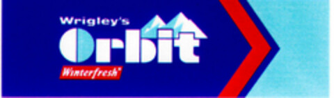 Wrigley's Orbit Winterfresh Logo (DPMA, 07/16/1997)