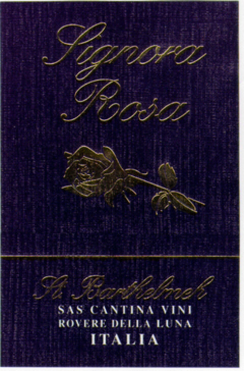 Signora Rosa Logo (DPMA, 13.11.1997)