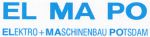 EL MA PO ELEKTRO+MASCHINENBAU POTSDAM Logo (DPMA, 14.04.1998)