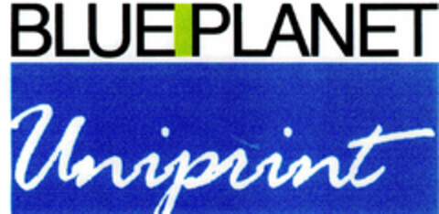 BLUE PLANET Uniprint Logo (DPMA, 01.08.1998)