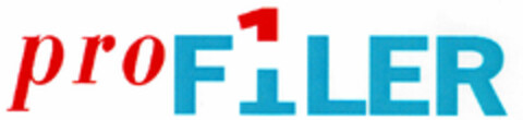 proFILER 1 Logo (DPMA, 04.09.1998)