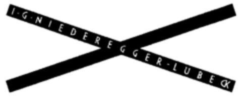 IG NIEDEREGGER-LÜBECK Logo (DPMA, 15.09.1999)