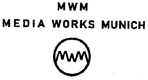 MWM MEDIA WORKS MUNICH Logo (DPMA, 10/01/1999)