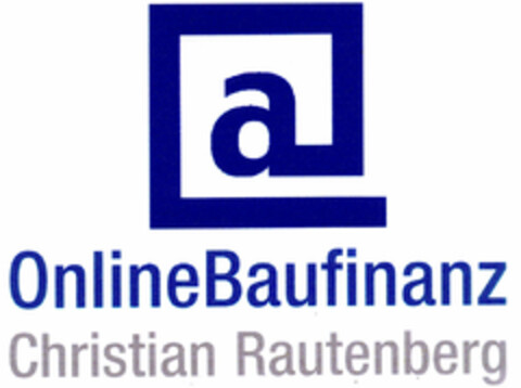 OnlineBaufinanz Christian Rautenberg Logo (DPMA, 13.10.1999)