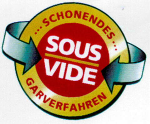 SOUS VIDE ...SCHONENDES... GARVERFAHREN Logo (DPMA, 01.11.1999)