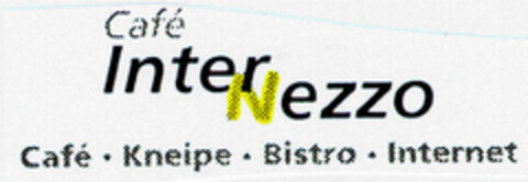 Café InterNezzo Logo (DPMA, 11/19/1999)