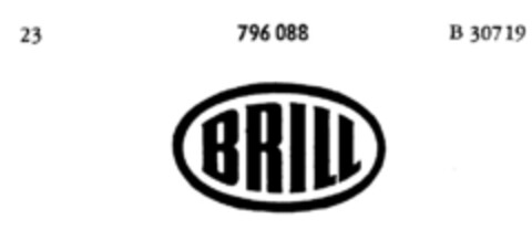 BRILL Logo (DPMA, 25.01.1964)