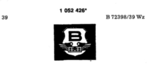 B Logo (DPMA, 05/19/1983)
