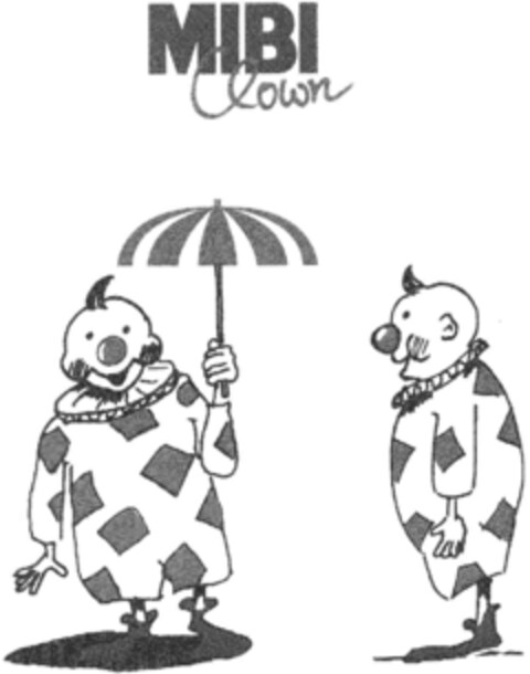 MIBI CLOWN Logo (DPMA, 31.03.1993)