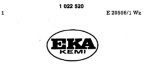 EKA KEMI Logo (DPMA, 15.03.1979)