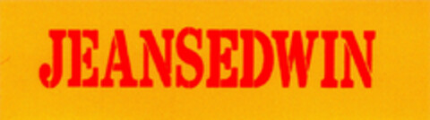 JEANSEDWIN Logo (DPMA, 08/30/1985)