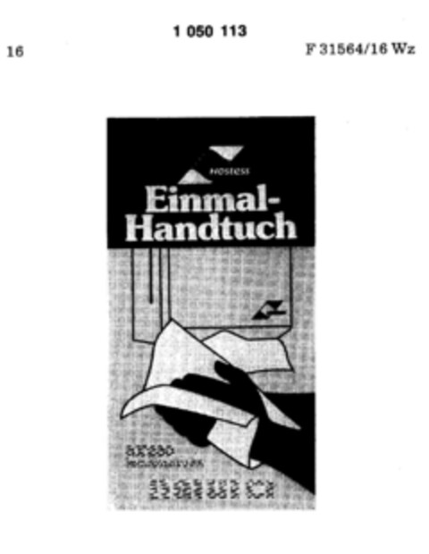 Hostess Einmal-Handtuch Logo (DPMA, 04.12.1982)