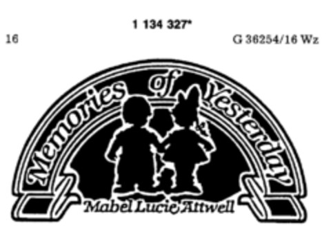 Memories of Yesterday Mabel Lucie Attwell Logo (DPMA, 12/29/1988)