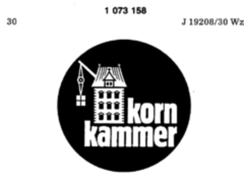 korn kammer Logo (DPMA, 26.05.1984)