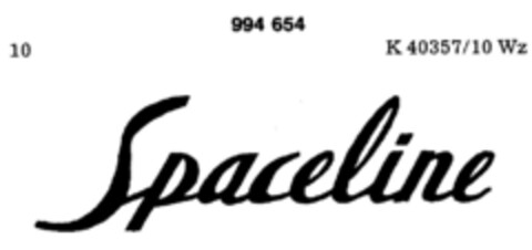 Spaceline Logo (DPMA, 16.02.1979)