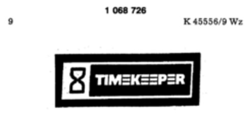 TIMEKEEPER Logo (DPMA, 11.03.1983)