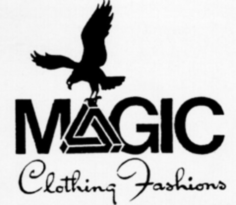 MAGIC CLOTHING FASHIONS Logo (DPMA, 28.09.1990)
