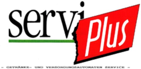 SERVI PLUS Logo (DPMA, 03/09/1990)