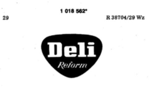 Deli Reform Logo (DPMA, 03/09/1981)
