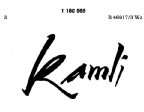 Ramli Logo (DPMA, 12.07.1988)