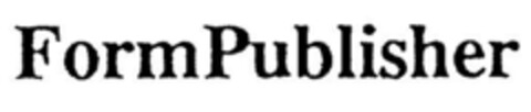 FormPublisher Logo (DPMA, 12.09.1990)