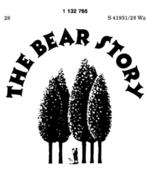 THE BEAR STORY Logo (DPMA, 06/20/1985)