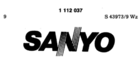 SANYO Logo (DPMA, 27.10.1986)