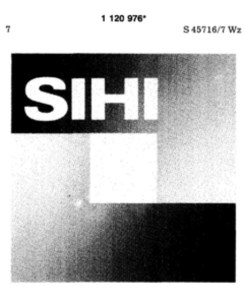 SIHI Logo (DPMA, 26.11.1987)