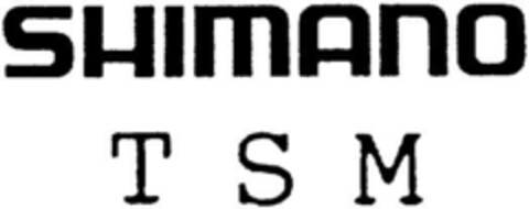 SHIMANO T S M Logo (DPMA, 08/07/1991)