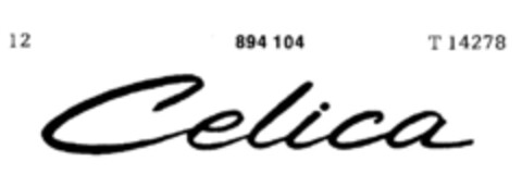 Celica Logo (DPMA, 03/08/1971)