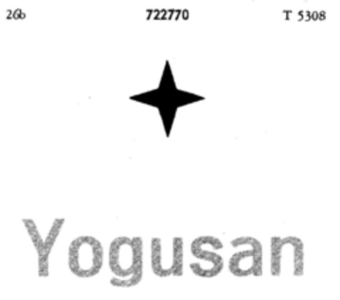 Yogusan Logo (DPMA, 06.05.1958)