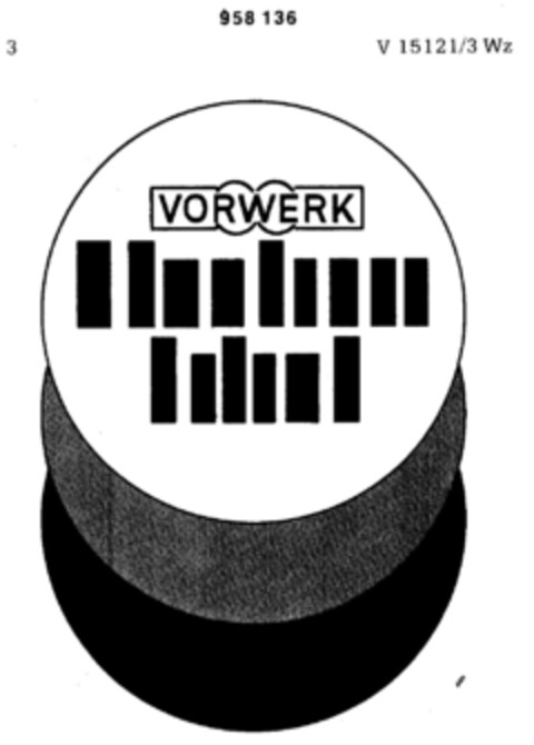 VORWERK Logo (DPMA, 19.05.1976)