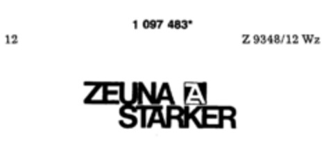 ZEUNA STÄRKER Logo (DPMA, 12.04.1986)