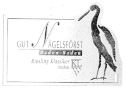GUT NÄGELSFÖRST Baden-Baden Riesling Klassiker trocken KL Logo (DPMA, 20.03.2000)