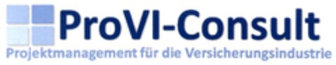 ProVI-Consult Projektmanagement für die Versicherungsindustrie Logo (DPMA, 18.12.2009)