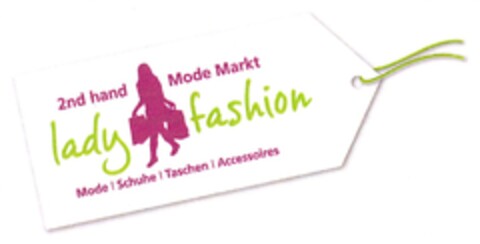 2nd hand Mode Markt lady fashion Mode | Schuhe | Taschen | Accessoires Logo (DPMA, 22.07.2011)