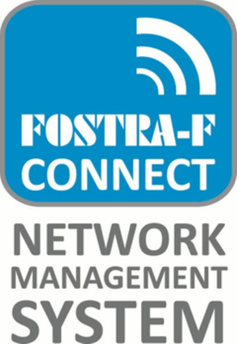 FOSTRA-F CONNECT NETWORK MANAGEMENT SYSTEM Logo (DPMA, 08/21/2013)
