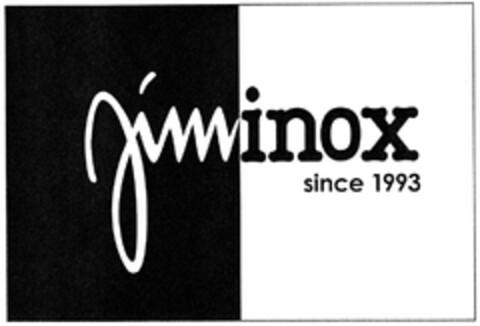 Jiminox since 1993 Logo (DPMA, 10.02.2014)