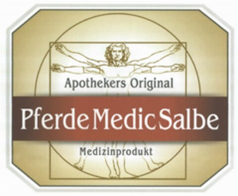 Apothekers Original Pferde Medic Salbe Medizinprodukt Logo (DPMA, 26.07.2016)