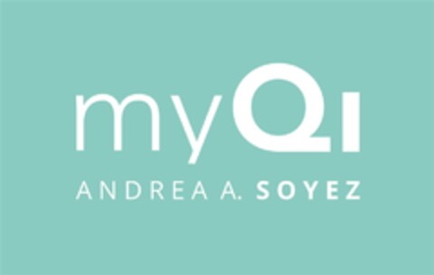 myQi ANDREA A. SOYEZ Logo (DPMA, 27.12.2017)