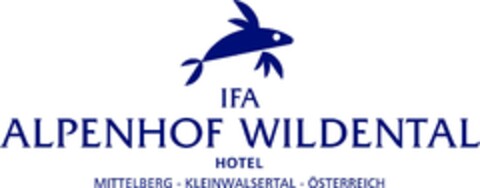 IFA ALPENHOF WILDENTAL HOTEL MITTELBERG - KLEINWALSERTAL - ÖSTERREICH Logo (DPMA, 22.05.2019)