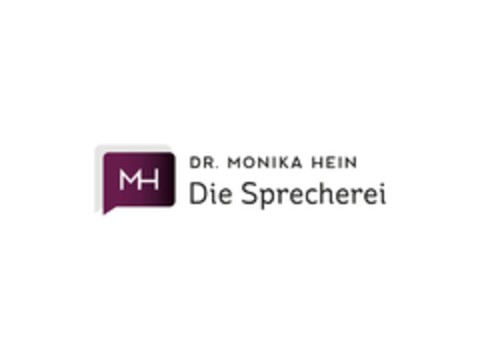 Die Sprecherei Dr. Monika Hein Logo (DPMA, 13.09.2019)