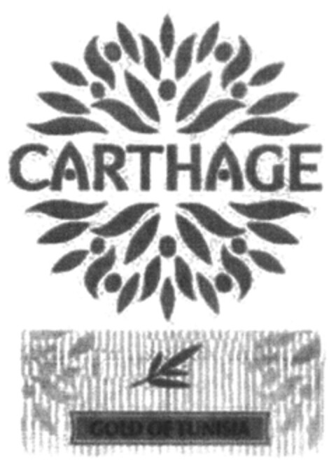 CARTHAGE GOLD OF TUNISIA Logo (DPMA, 05.06.2021)