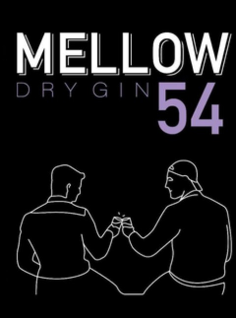 MELLOW DRY GIN 54 Logo (DPMA, 30.06.2021)