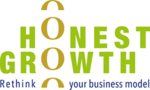 HONEST GROWTH Rethink your business model Logo (DPMA, 04.11.2022)
