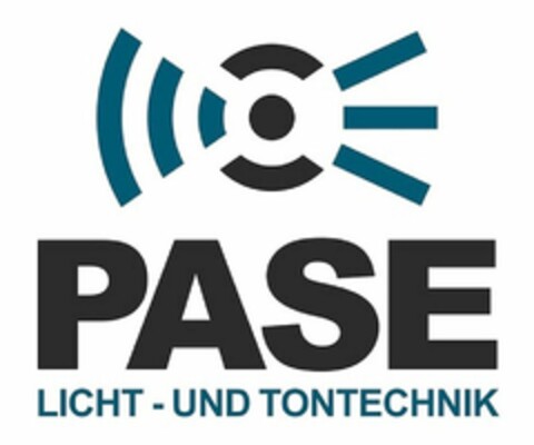 PASE LICHT - UND TONTECHNIK Logo (DPMA, 13.07.2023)