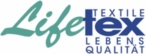 Lifetex TEXTILE LEBENSQUALITÄT Logo (DPMA, 16.03.2023)