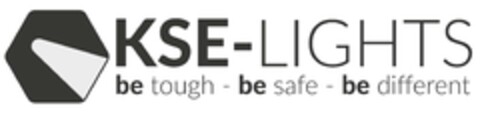 KSE-LIGHTS be tough - be safe - be different Logo (DPMA, 16.07.2024)