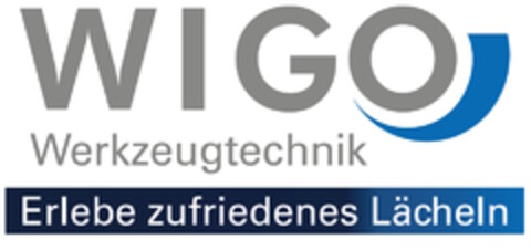 WIGO Werkzeugtechnik Erlebe zufriedenes Lächeln Logo (DPMA, 10.07.2025)